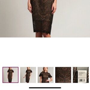 Tadashi Shoji embroidered evening dress size 14